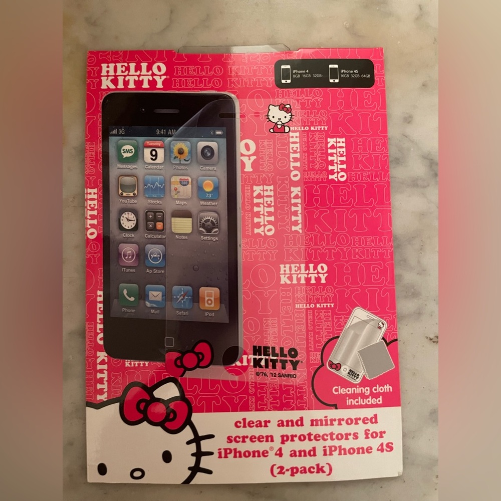 iPhone 4/4s Display Screen Protectors. 2 packs both NIP.